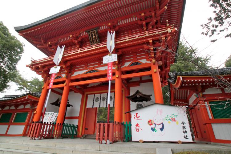 今宮神社の楼門